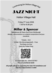Millar & Spencer Jazz Night.